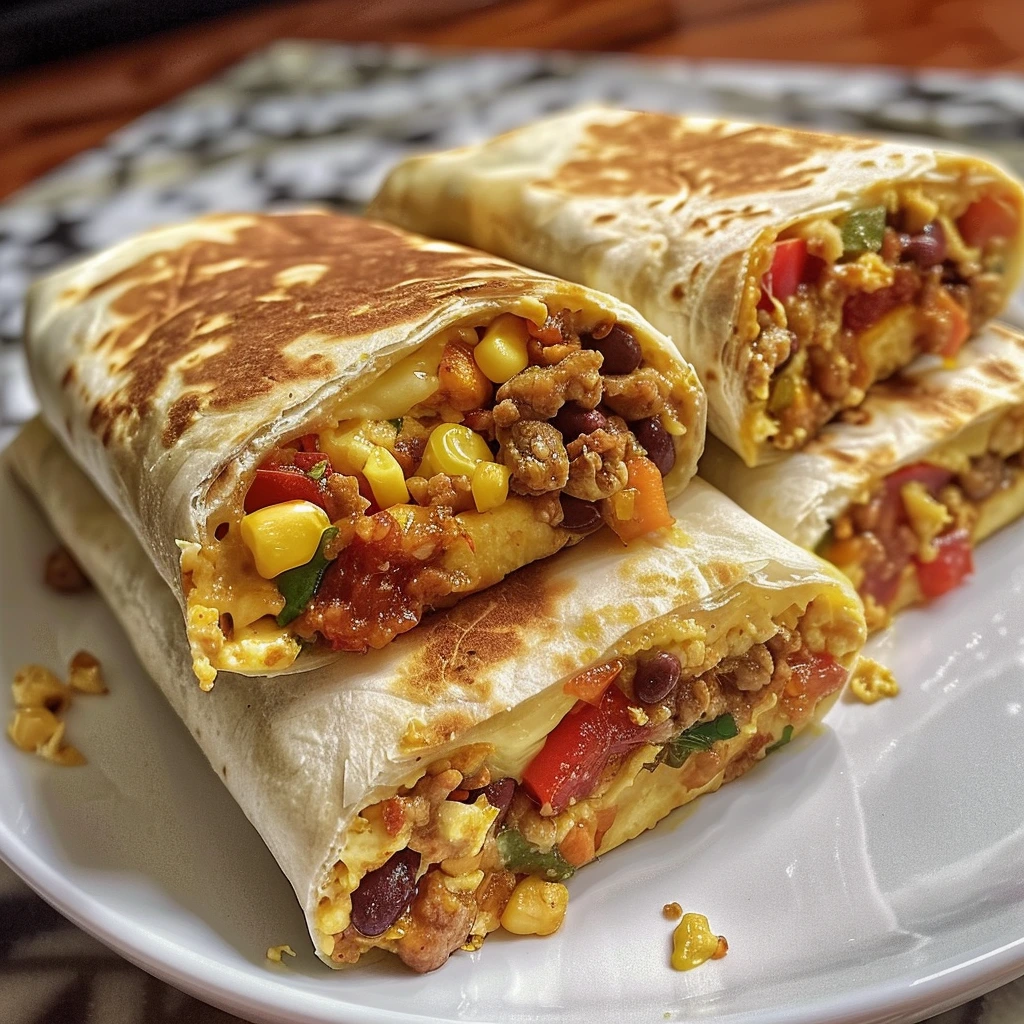 Quick & Easy Freezer-Friendly Breakfast Burritos Recipe 1 Quick & Easy Freezer-Friendly Breakfast Burritos Recipe