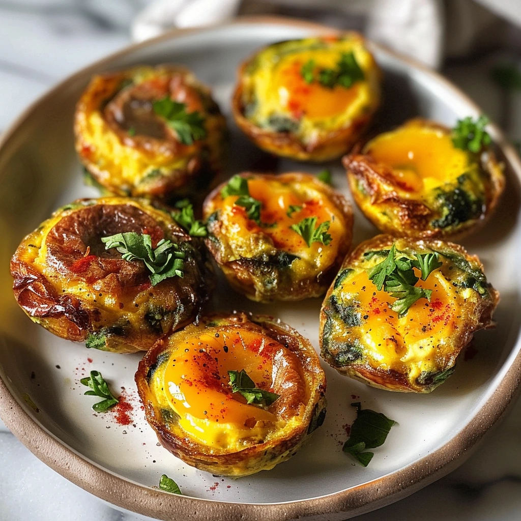 Turmeric Spinach Egg Bites: A Family Favorite
