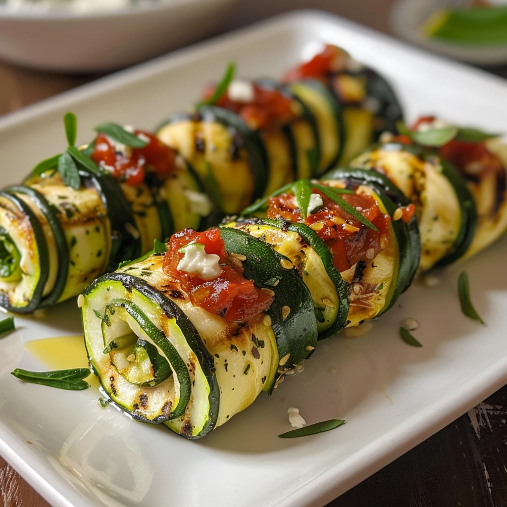 How to Make the Best Grilled Zucchini Rollups Stuffed