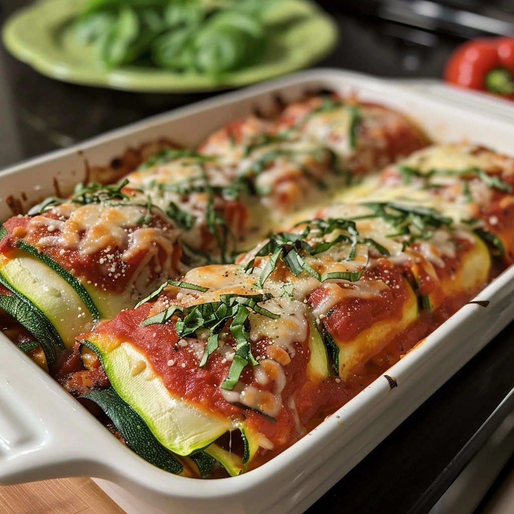Zucchini Lasagna Rolls Recipe for the Whole Family
