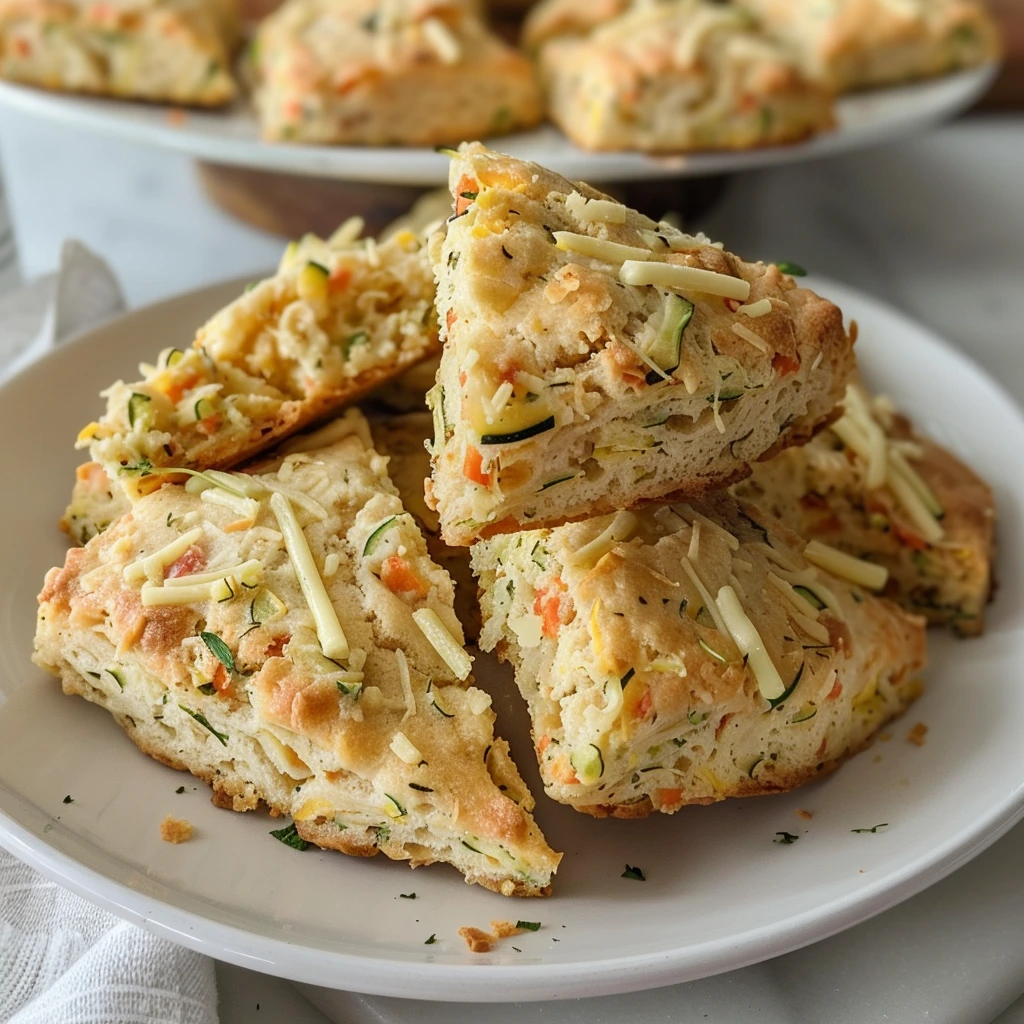 Zucchini Cheddar Scones Recipe: Easy & Delicious