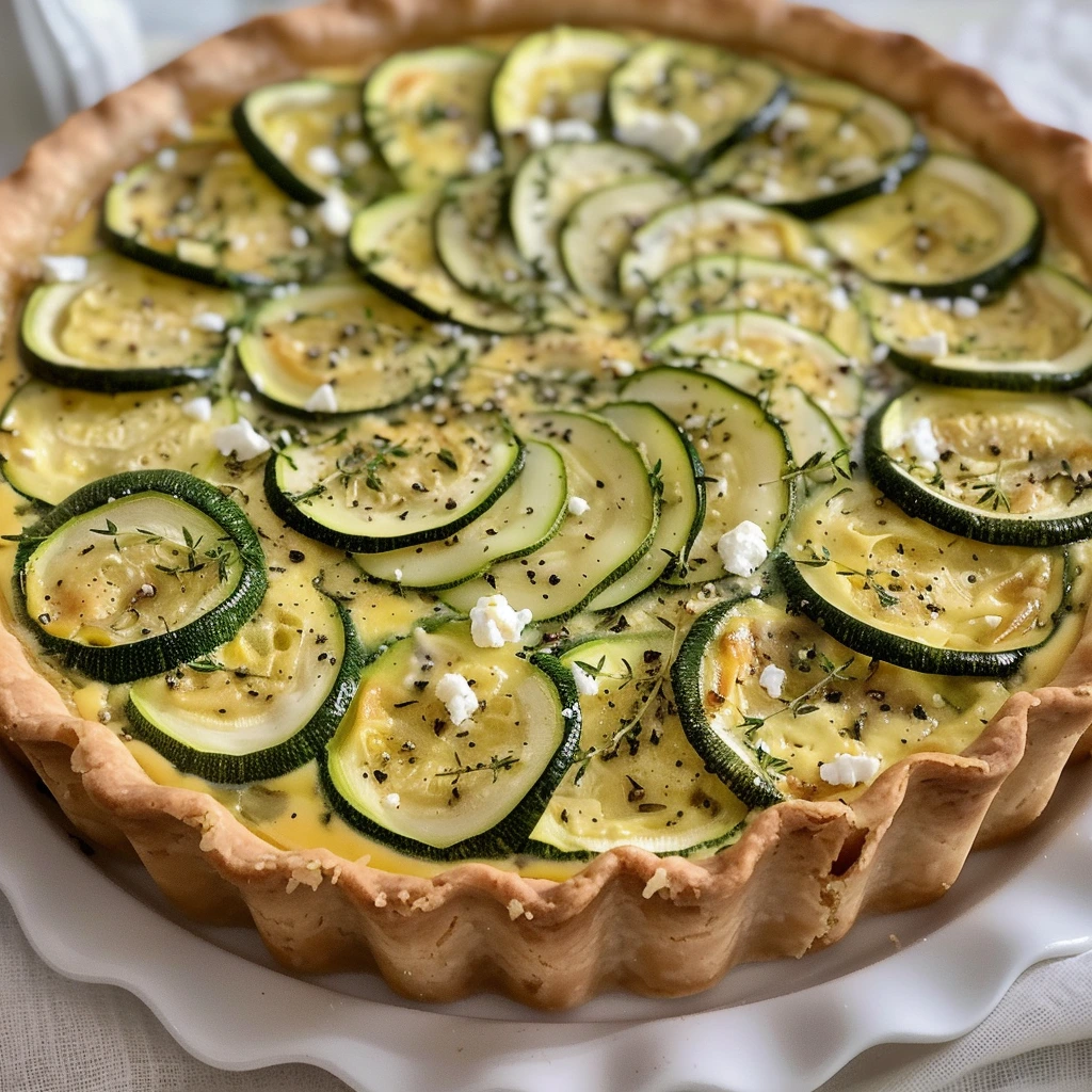 Zucchini Feta Quiche Recipe Your Family Will Love