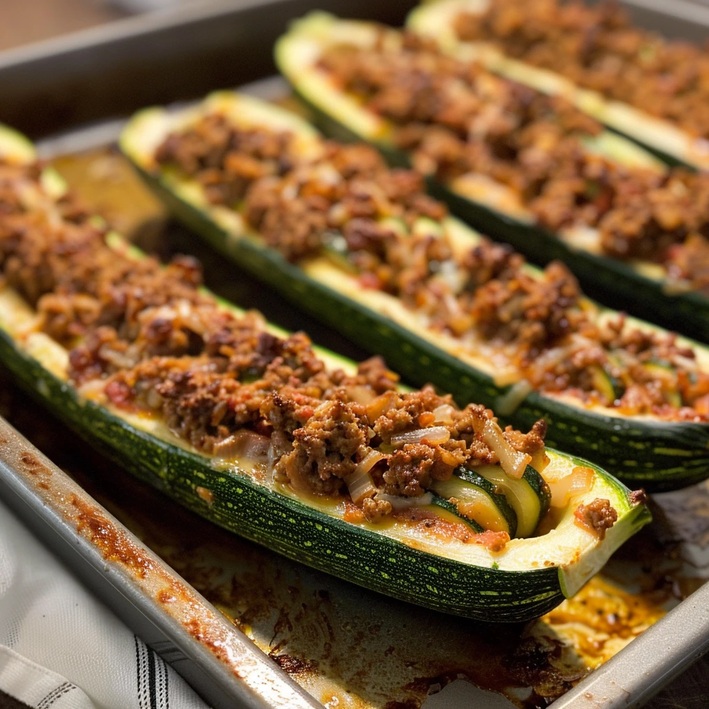 Ground Beef Zucchini Boats: A Family Favorite