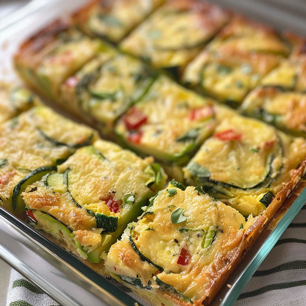 Healthy Zucchini Slice Recipe for Dinner Tonight