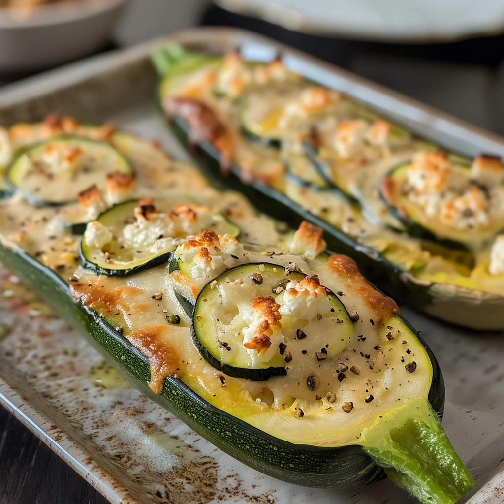 Irresistible Low-Carb Ricotta-Stuffed Zucchini Recipe