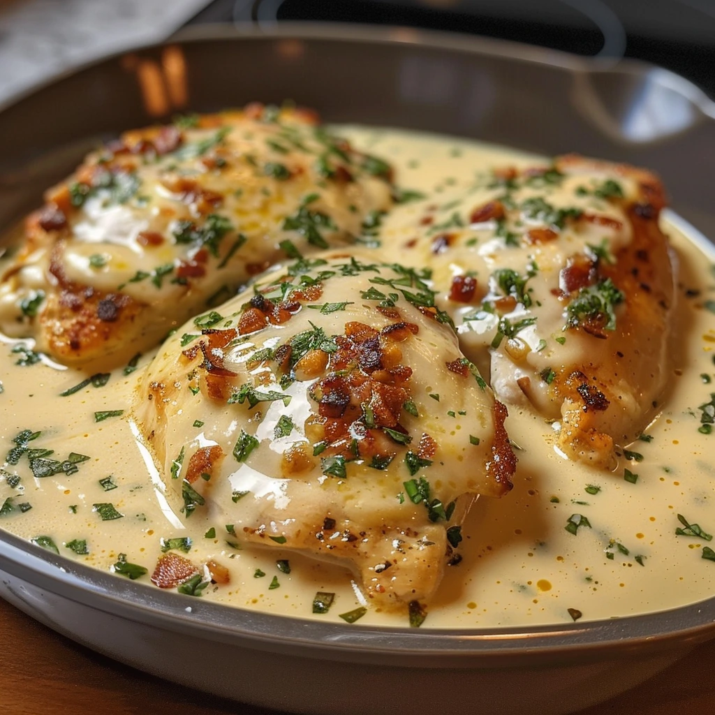 Rich Creamy Cheese Chicken for the Whole Family
