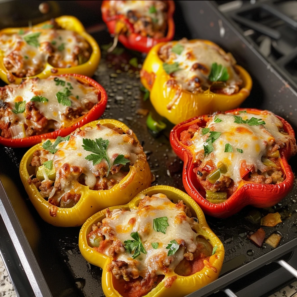 Stuffed Peppers Step Guide for Dinner Tonight