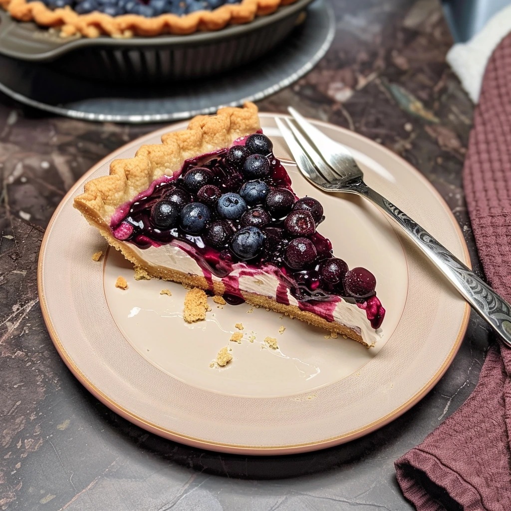 How to Make the Best Blueberry Cream Cheese Pie