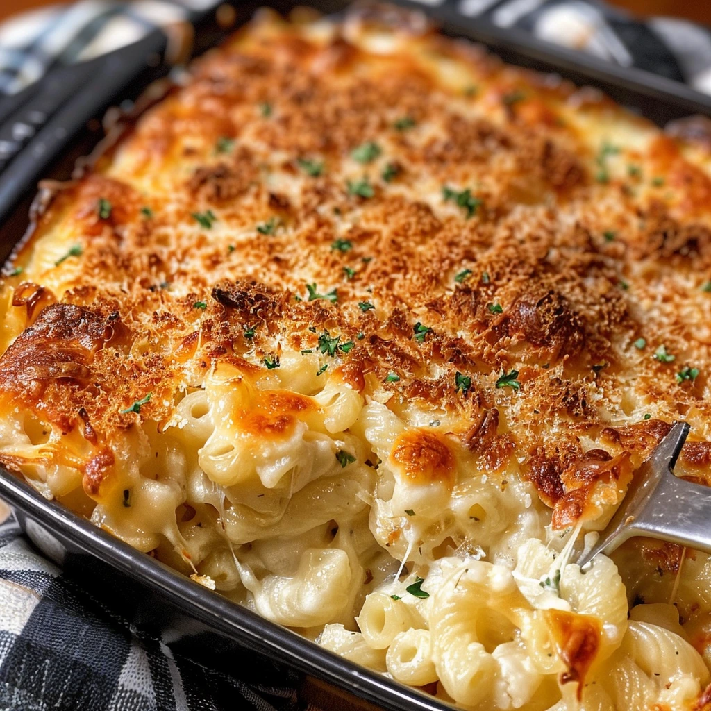 Creamy White Cheddar Baked: A Family Favorite
