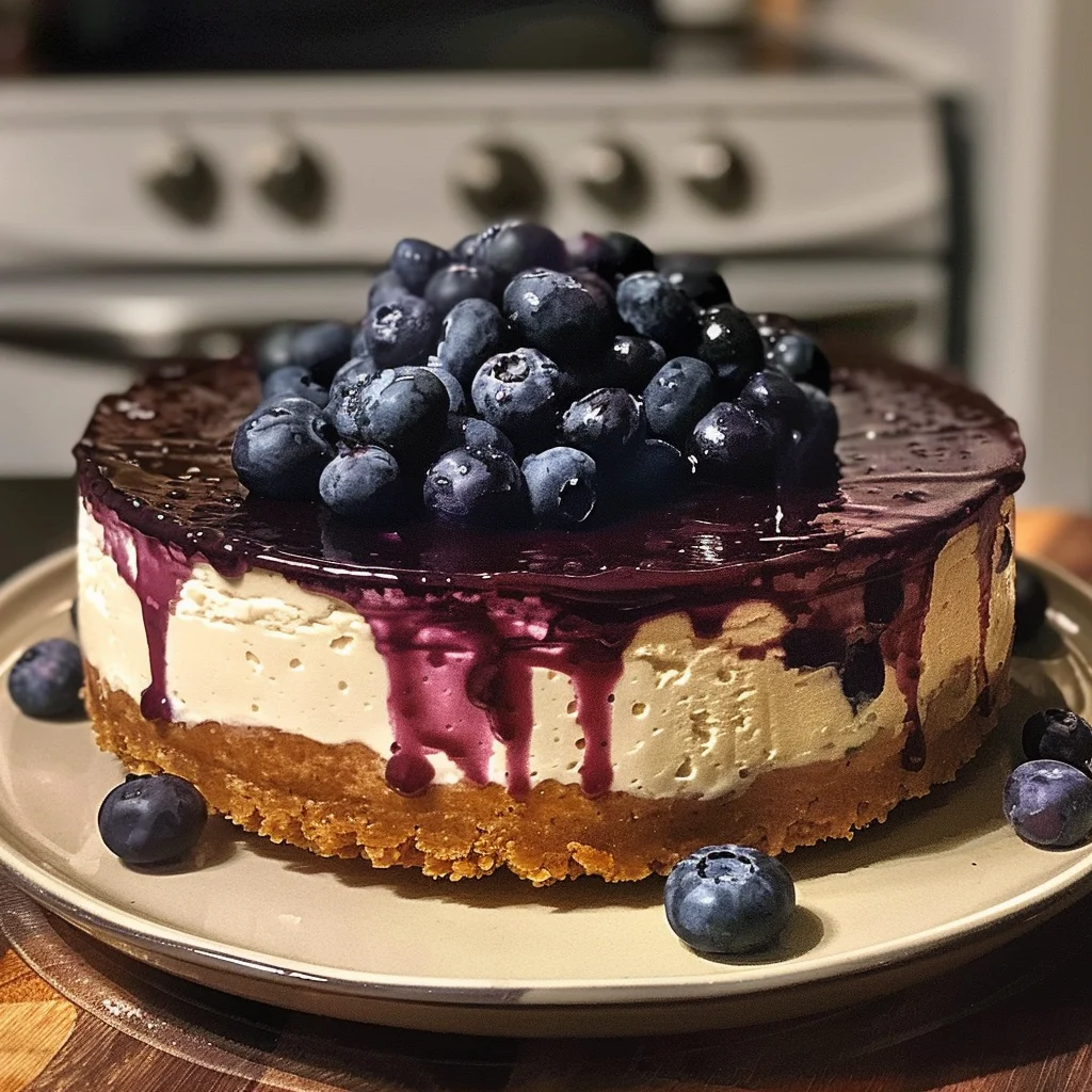 How to Make the Best Bake Blueberry Cheesecake 1 How to Make the Best Bake Blueberry Cheesecake