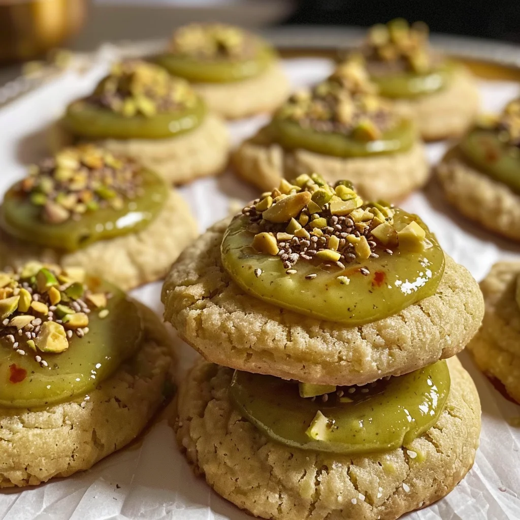 The Ultimate Vegan Pistachio Thumbprint Cookies