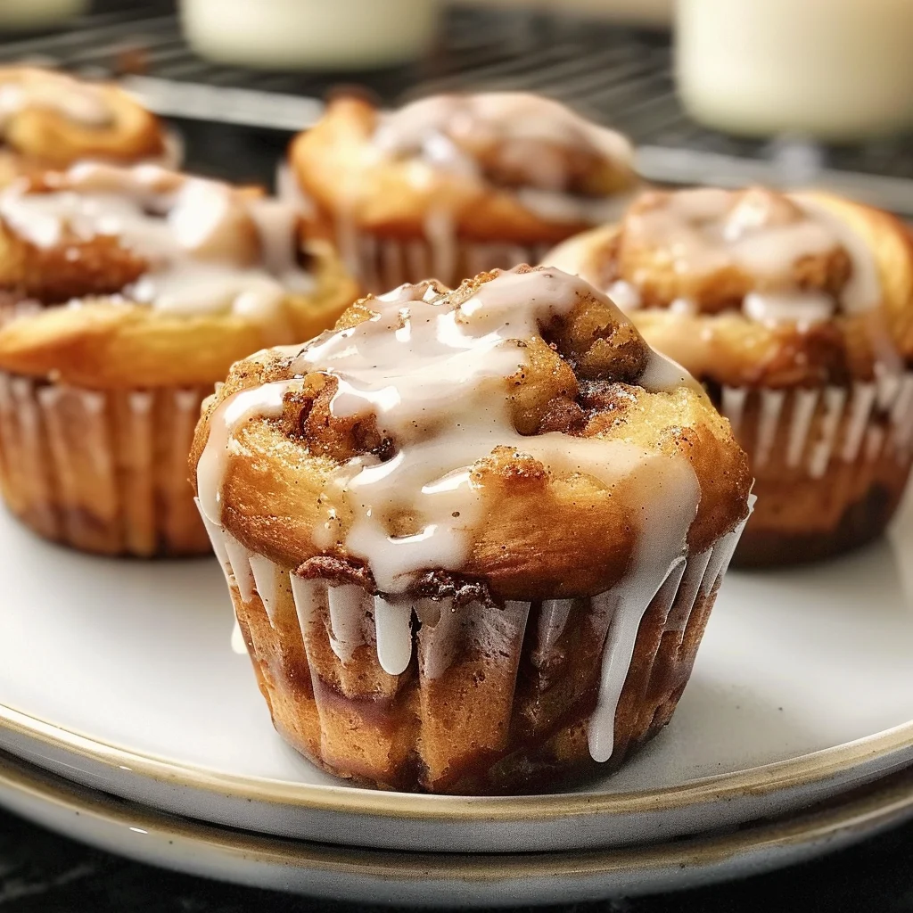 Simple Cinnamon Roll Muffins Irresistibly Recipe