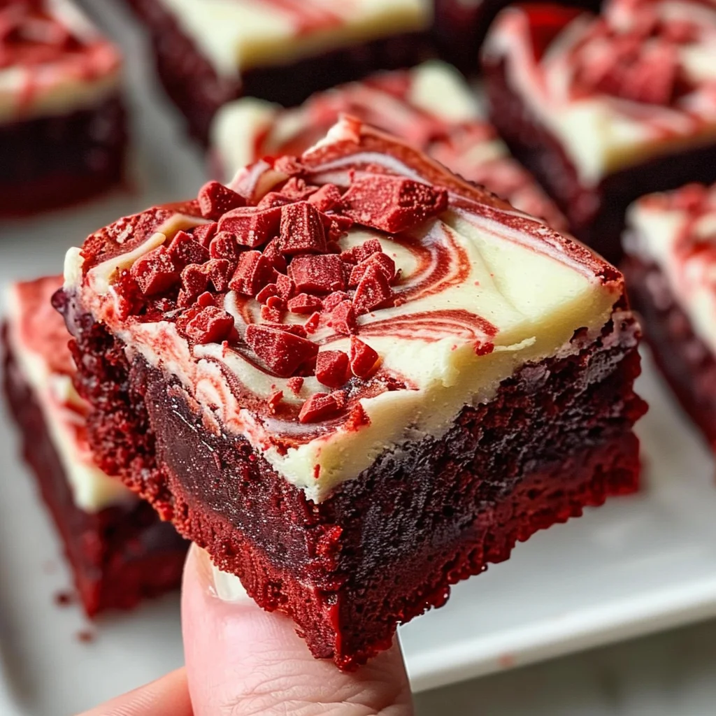 The Ultimate Red Velvet Brownie