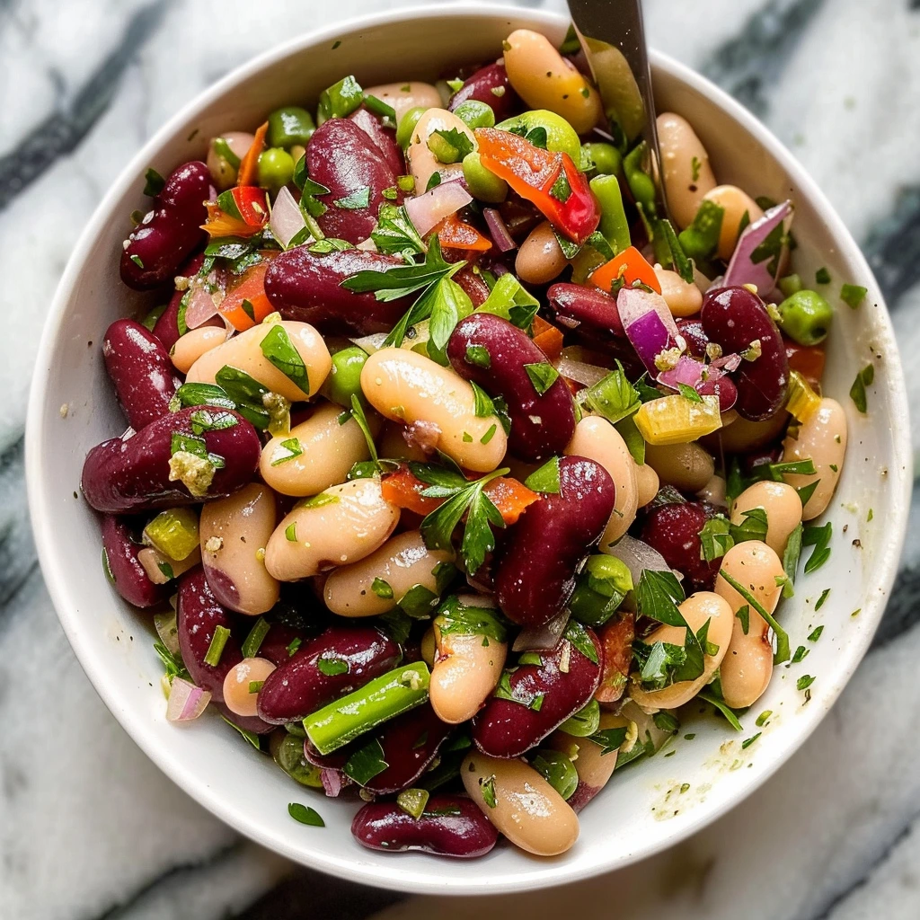 How to Make the Best Perfect Three Bean Salad