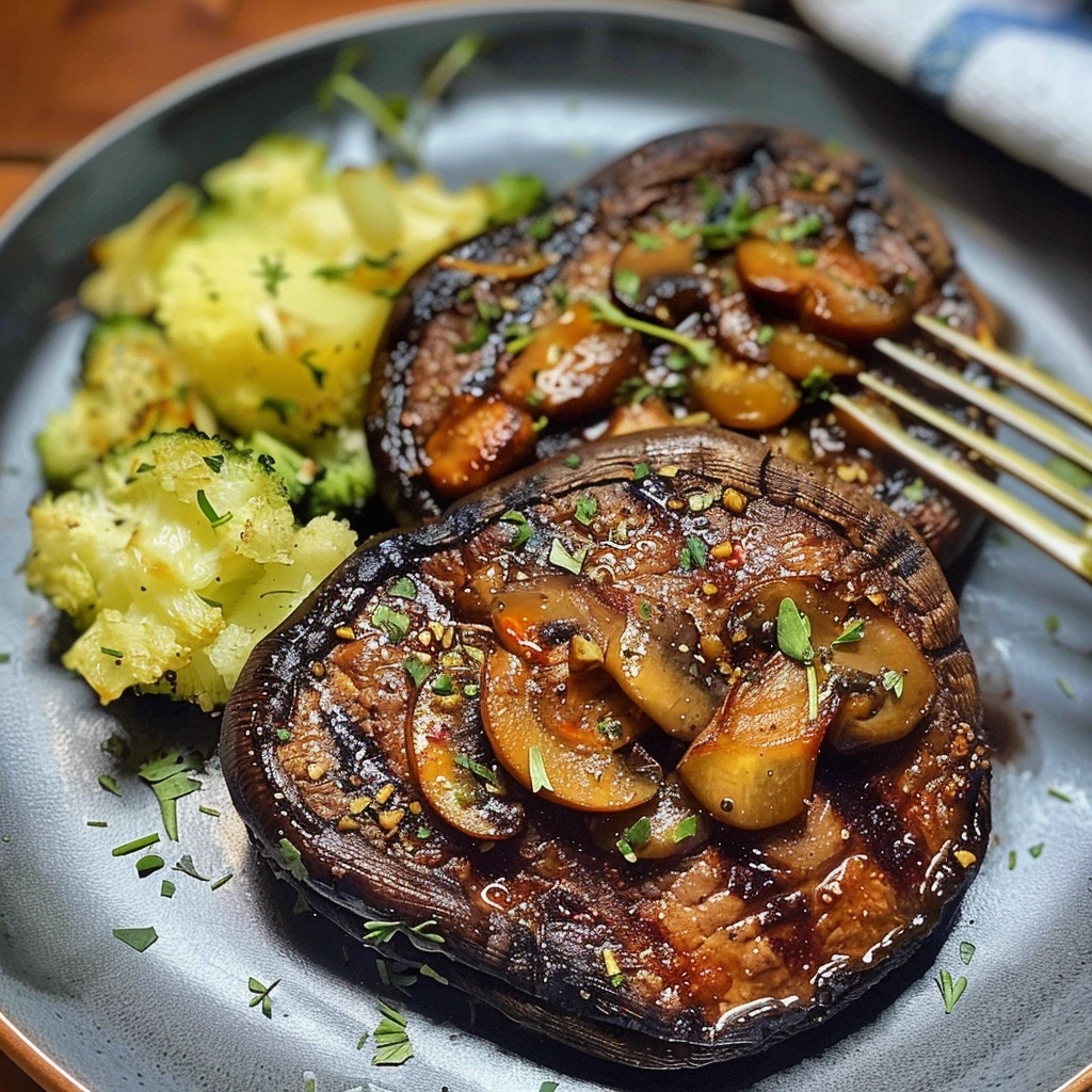Portobello Mushroom Steaks: A Family Favorite