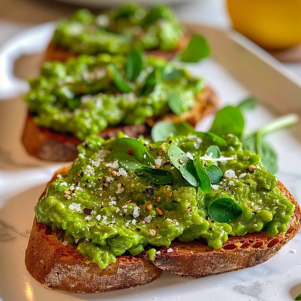 Pea Bruschetta Pea Crostini: Easy & Delicious 1 Pea Bruschetta Pea Crostini: Easy & Delicious