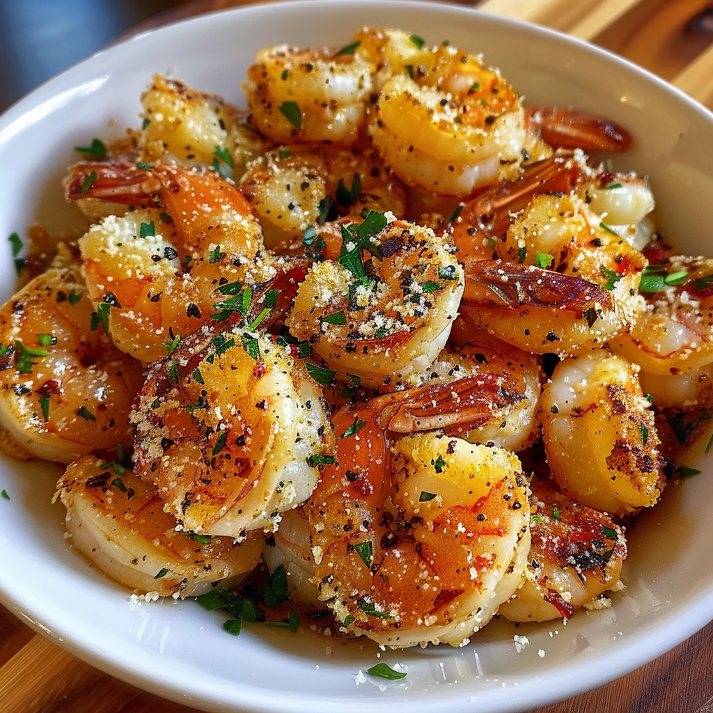 Best Ever Garlic Parmesan Shrimp