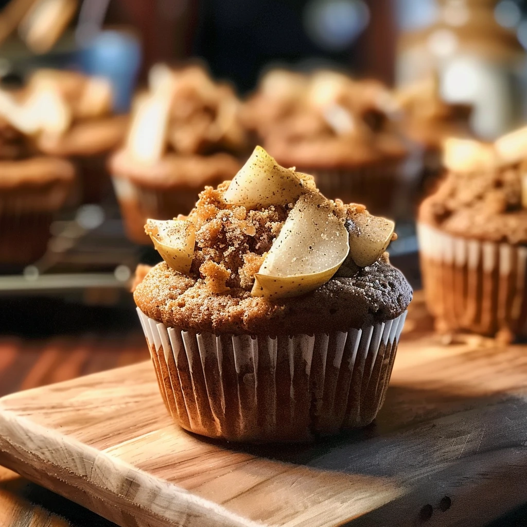 How to Make the Best Spiced Pear Muffins Cozy