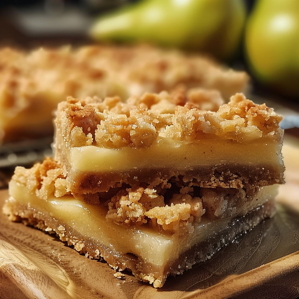 Must-Try Pear Bars Dessert Savor