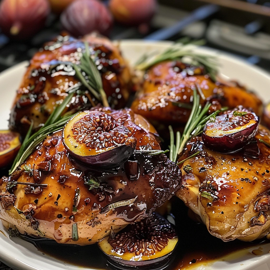Balsamic Fig Glazed Chicken: A Family Favorite