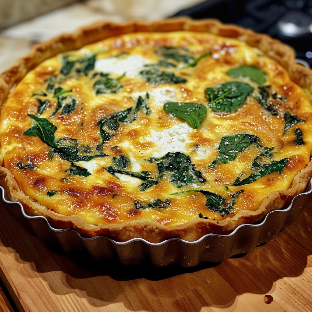 Ricotta Spinach Quiche Minutes Everyone Loves 1 Ricotta Spinach Quiche Minutes Everyone Loves