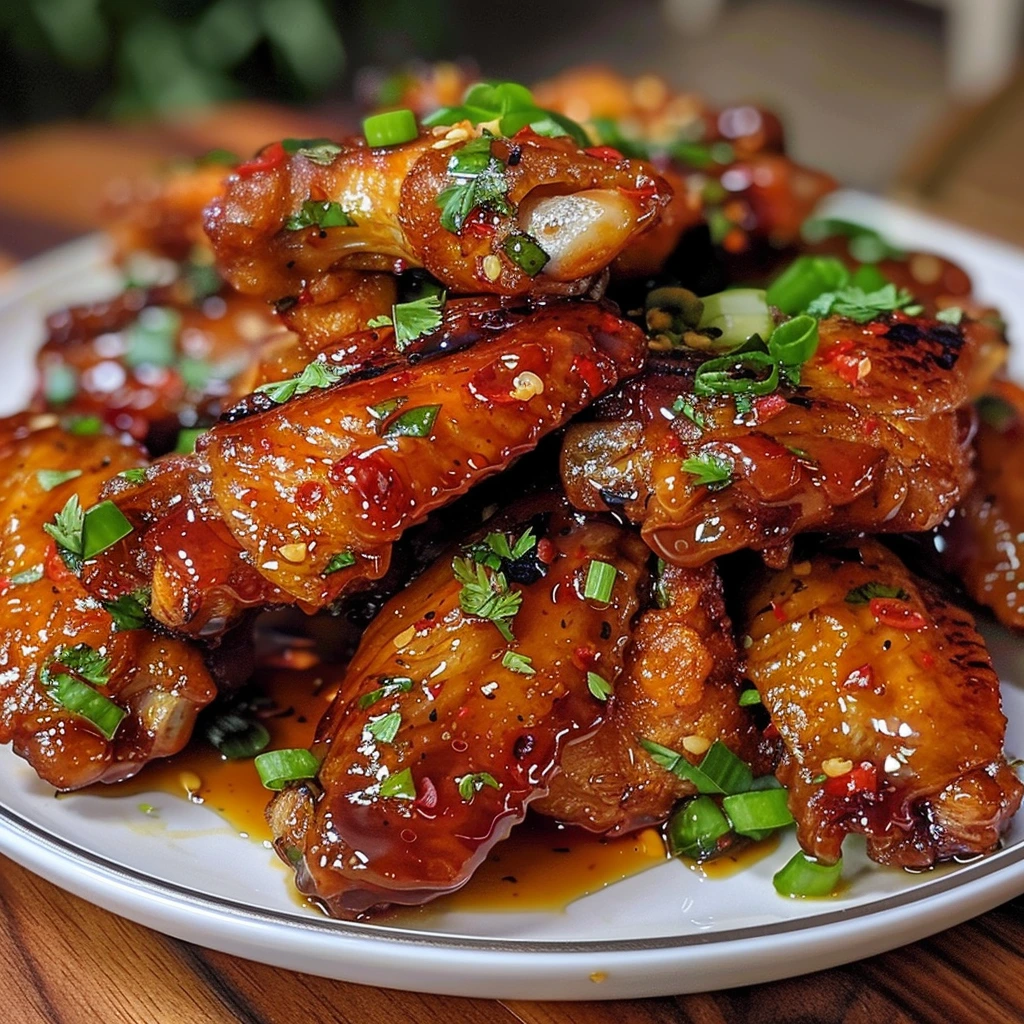 Honey Sriracha Chicken Wings Your Family Will Love