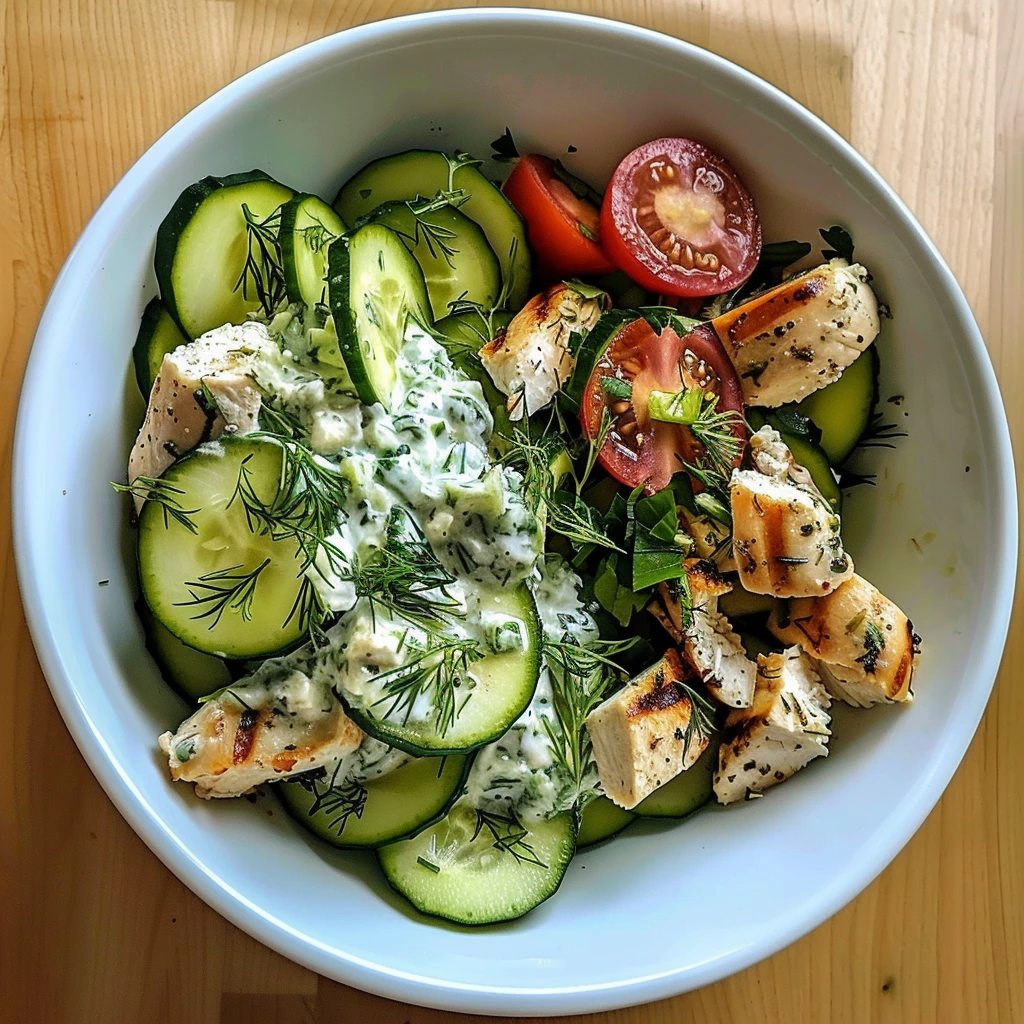 How to Make the Best Cucumber Ribbon Tzatziki Chicken 1 How to Make the Best Cucumber Ribbon Tzatziki Chicken