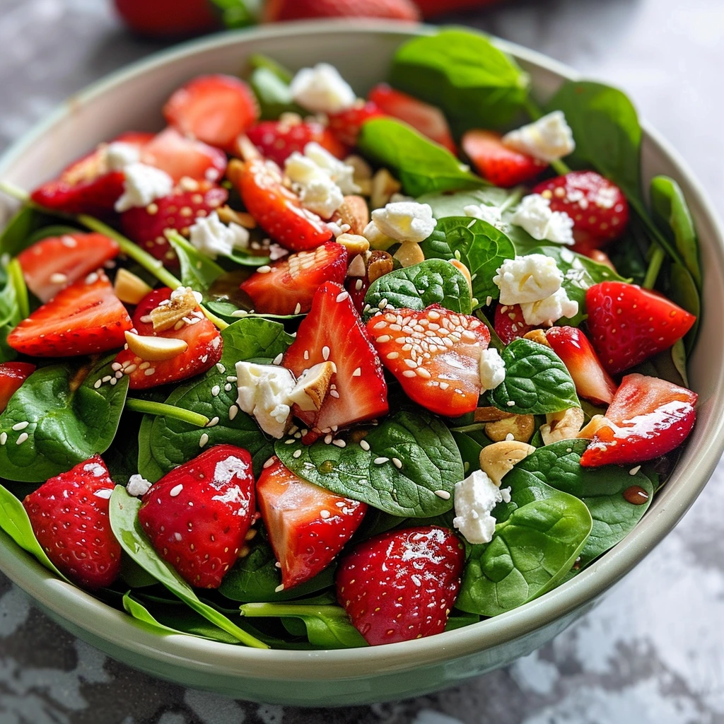 Easy Homemade Strawberry Spinach Salad Delicious 3 1783443189013 jet4dhp5x image