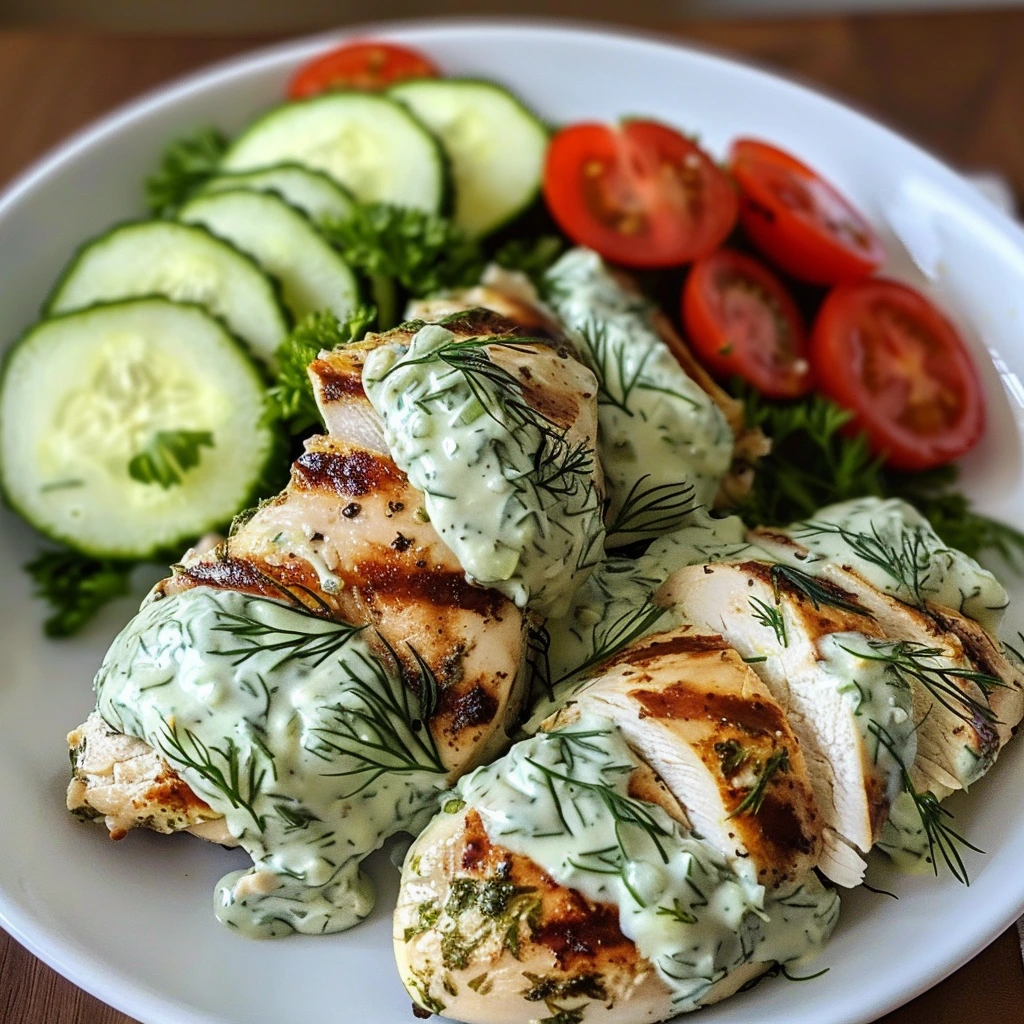 Best Cucumber-Dill Tzatziki Chicken Wraps Recipe 3 1783443207476 xie38taxw6 image