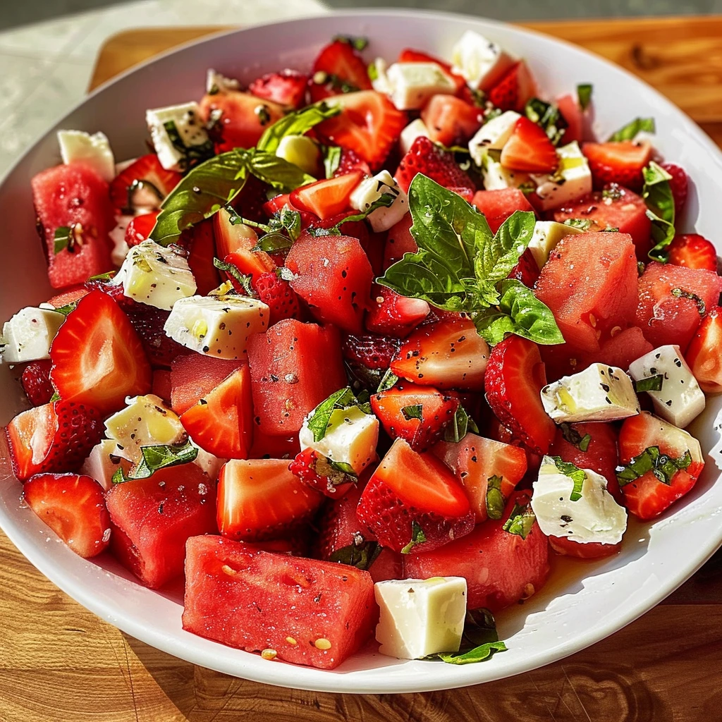 Watermelon Strawberry Caprese Salad: Easy & Delicious 2 1783443273086 asn5p2we7o image