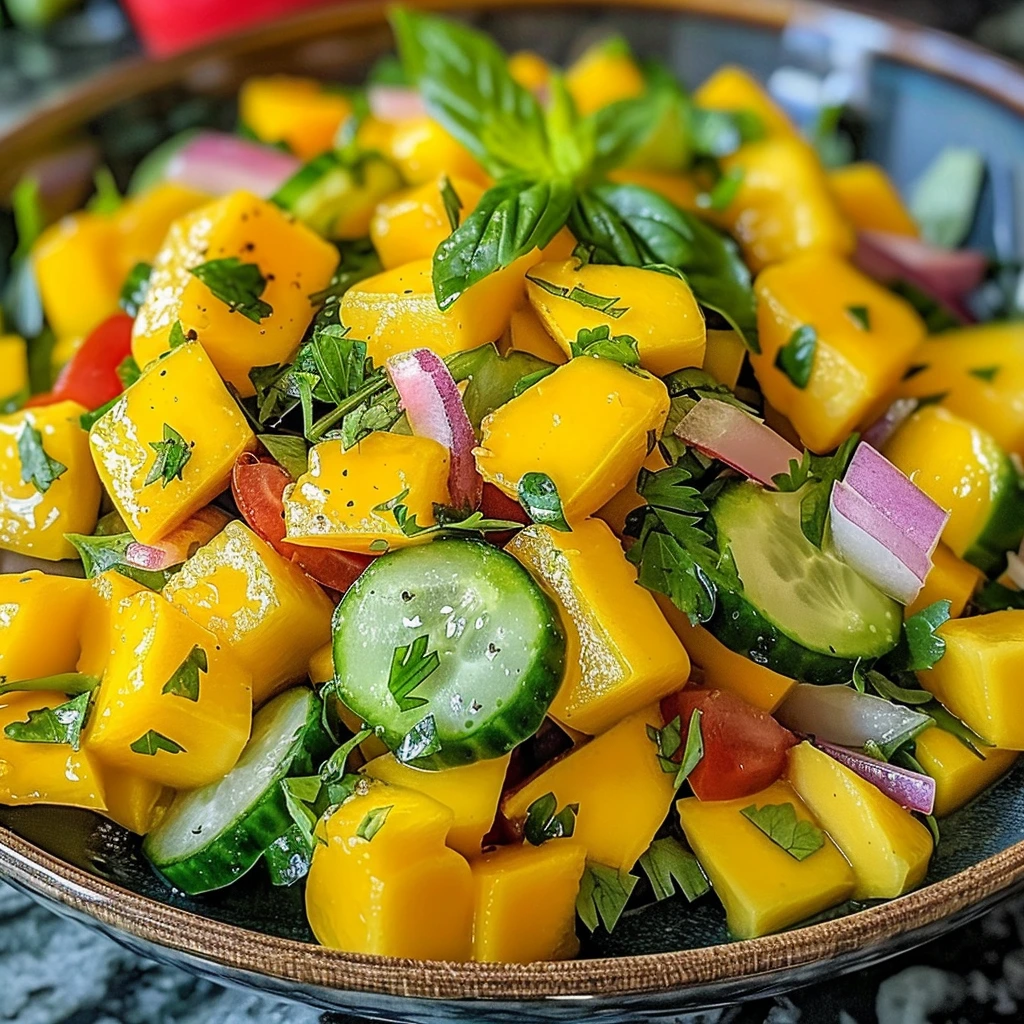 How to Make the Best Fresh Mango Cucumber Salad 4 1783443291118 3mpdrdx1c7x image