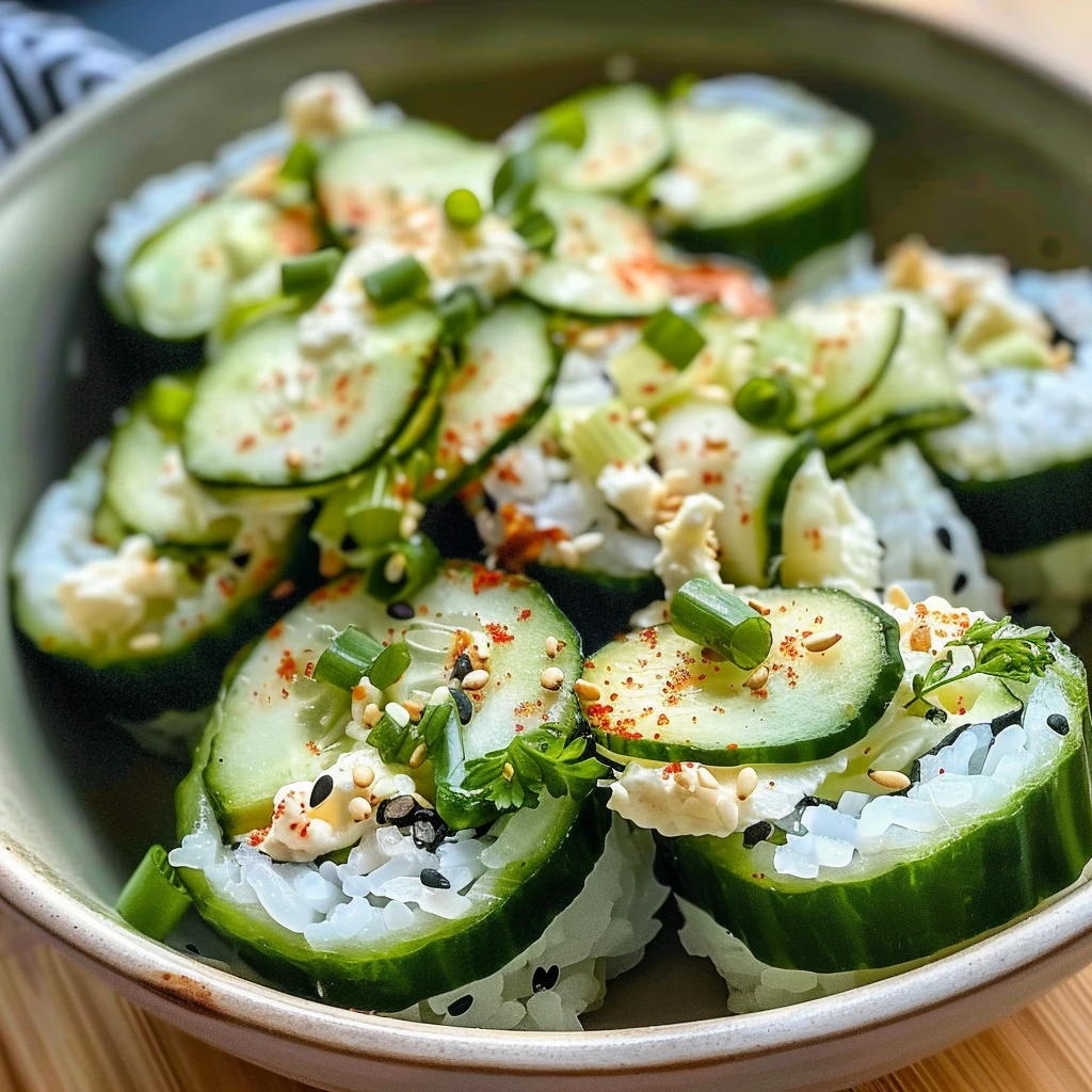 California Roll Cucumber Salad Everyone Loves 1 California Roll Cucumber Salad Everyone Loves