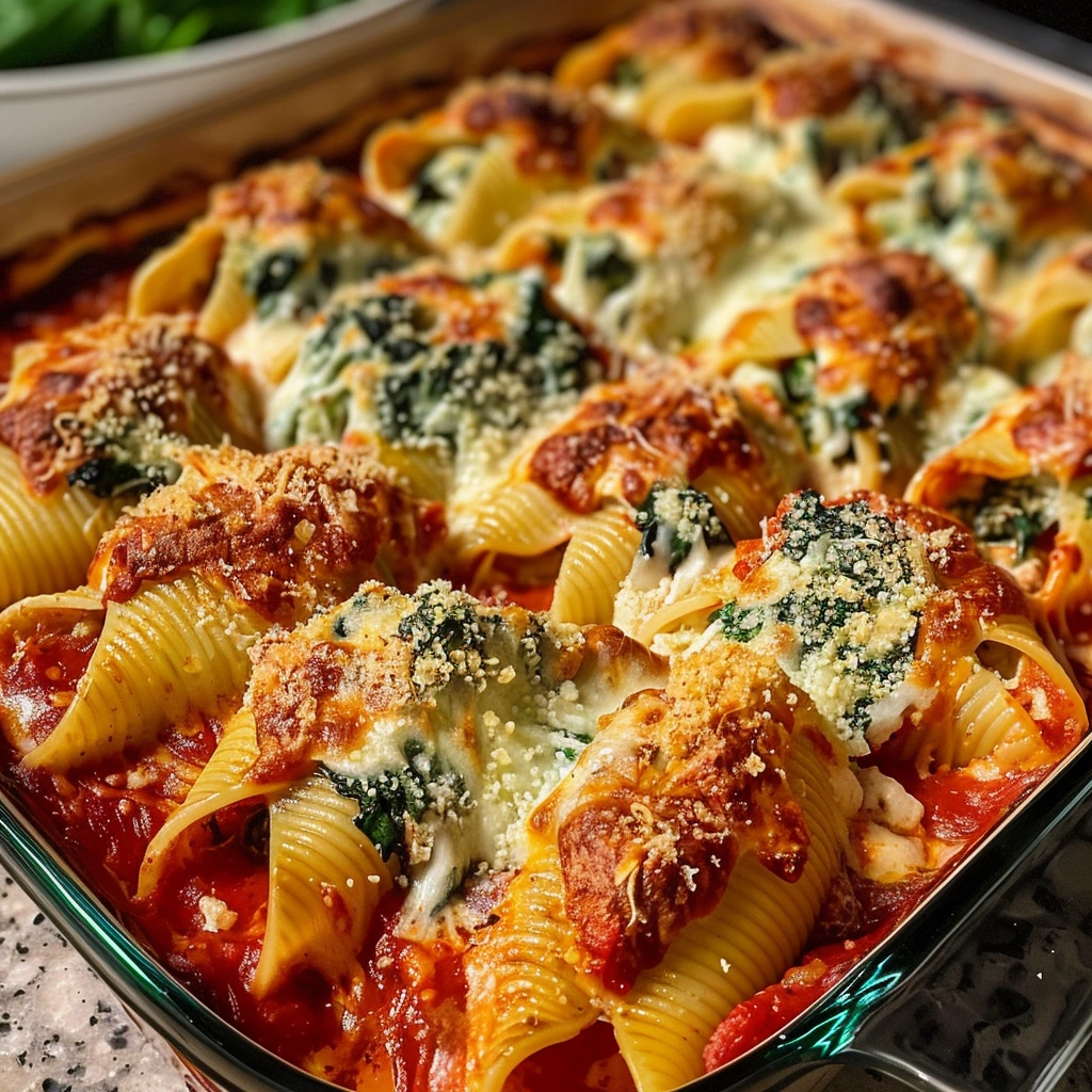 No-Fail Spinach Ricotta Stuffed Shells Recipe