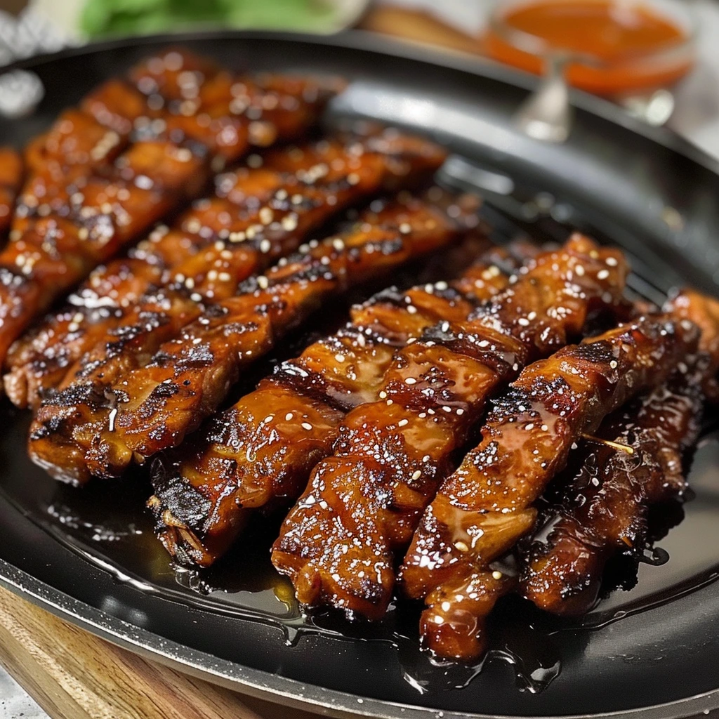 Family-Friendly Grill Pan Honey Glazed