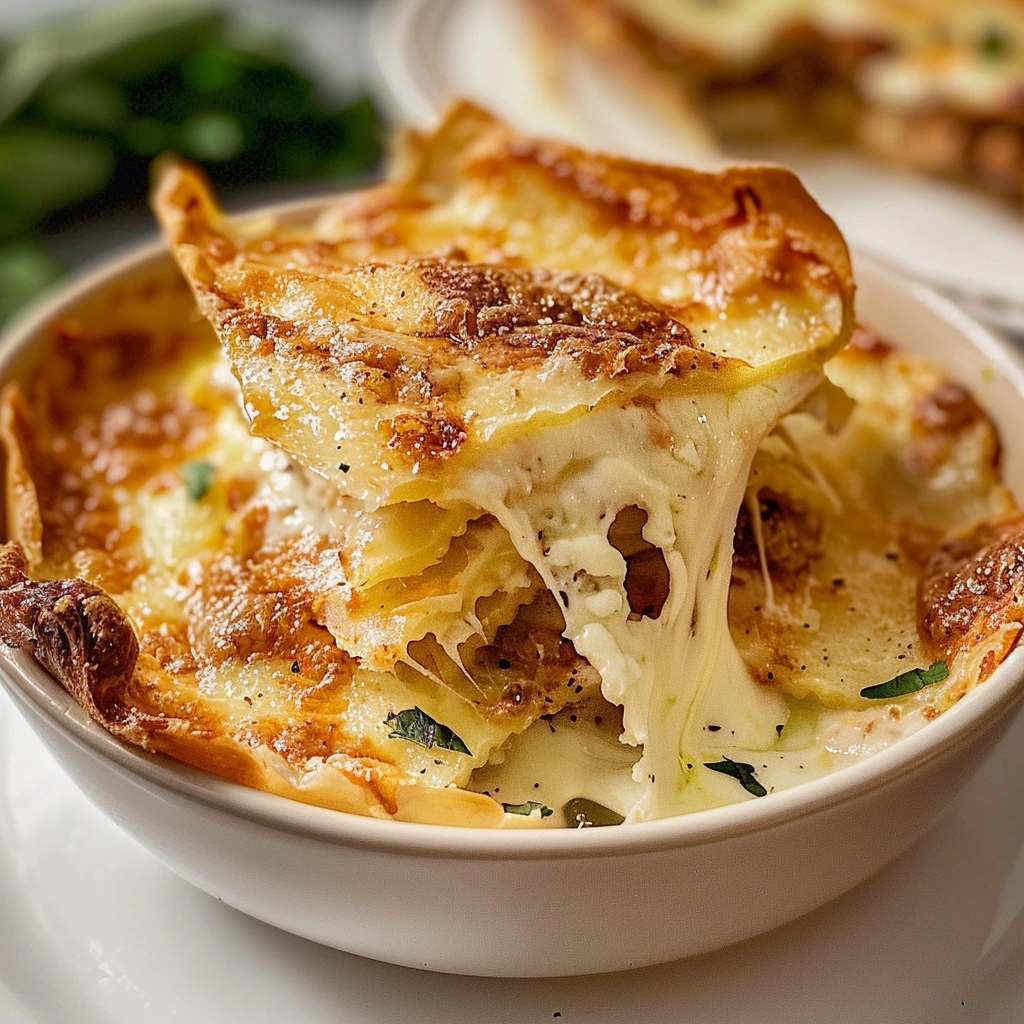 Air Fryer Brie Lasagna for the Whole Family