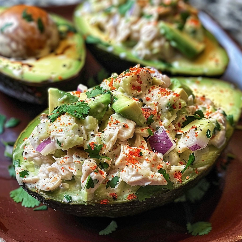 Foolproof Chicken Salad Stuffed Avocado Recipe 1 Foolproof Chicken Salad Stuffed Avocado Recipe