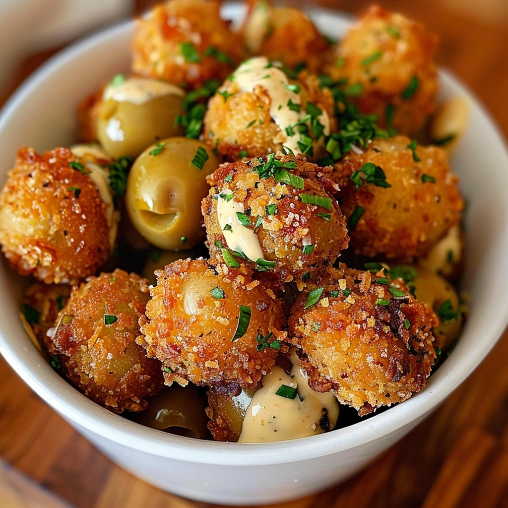 How to Make the Best Crispy Fried Olives Garlic
