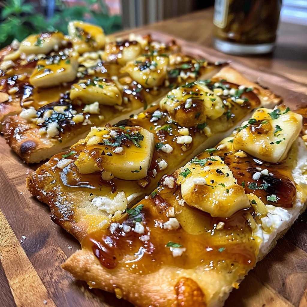 Cheesy Crispy Flatbread Brie Caramelized Recipe 3 1783446246619 q1033hclvj image
