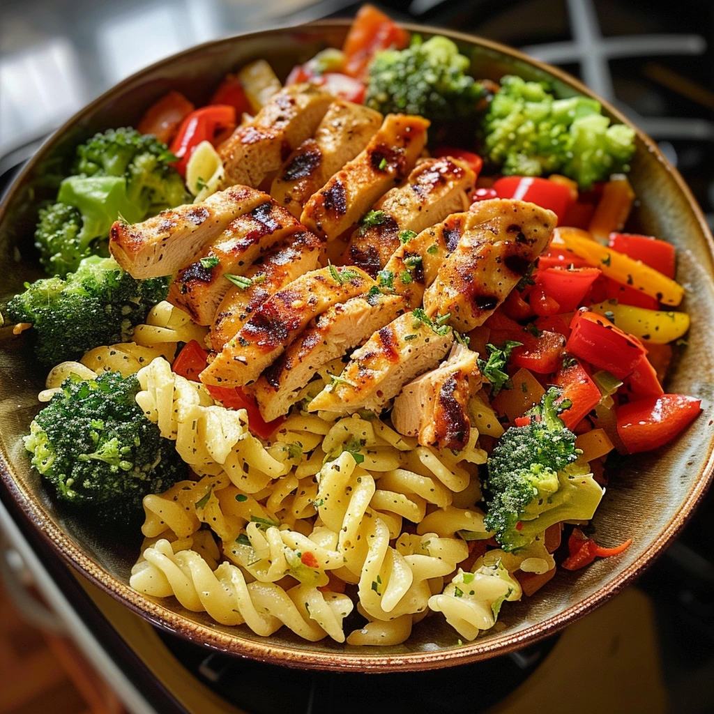 Chicken Veggie Pasta Bowl Your Family Will Love 1 Chicken Veggie Pasta Bowl Your Family Will Love