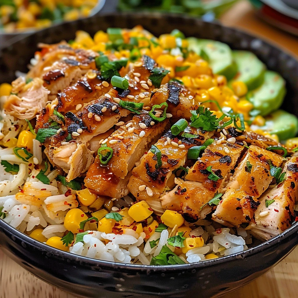 Street Corn Chicken Rice for the Whole Family
