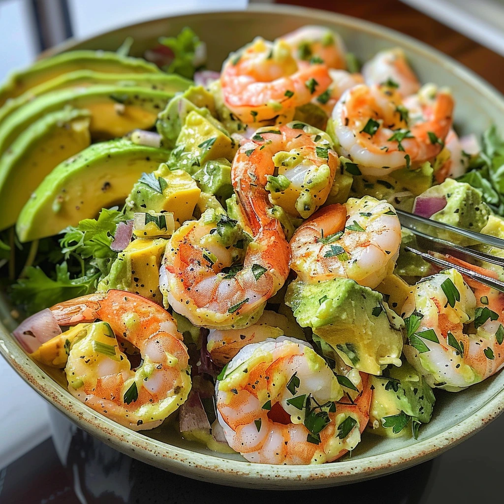 Creamy Avocado Shrimp Salad: A Family Favorite 1 Creamy Avocado Shrimp Salad: A Family Favorite