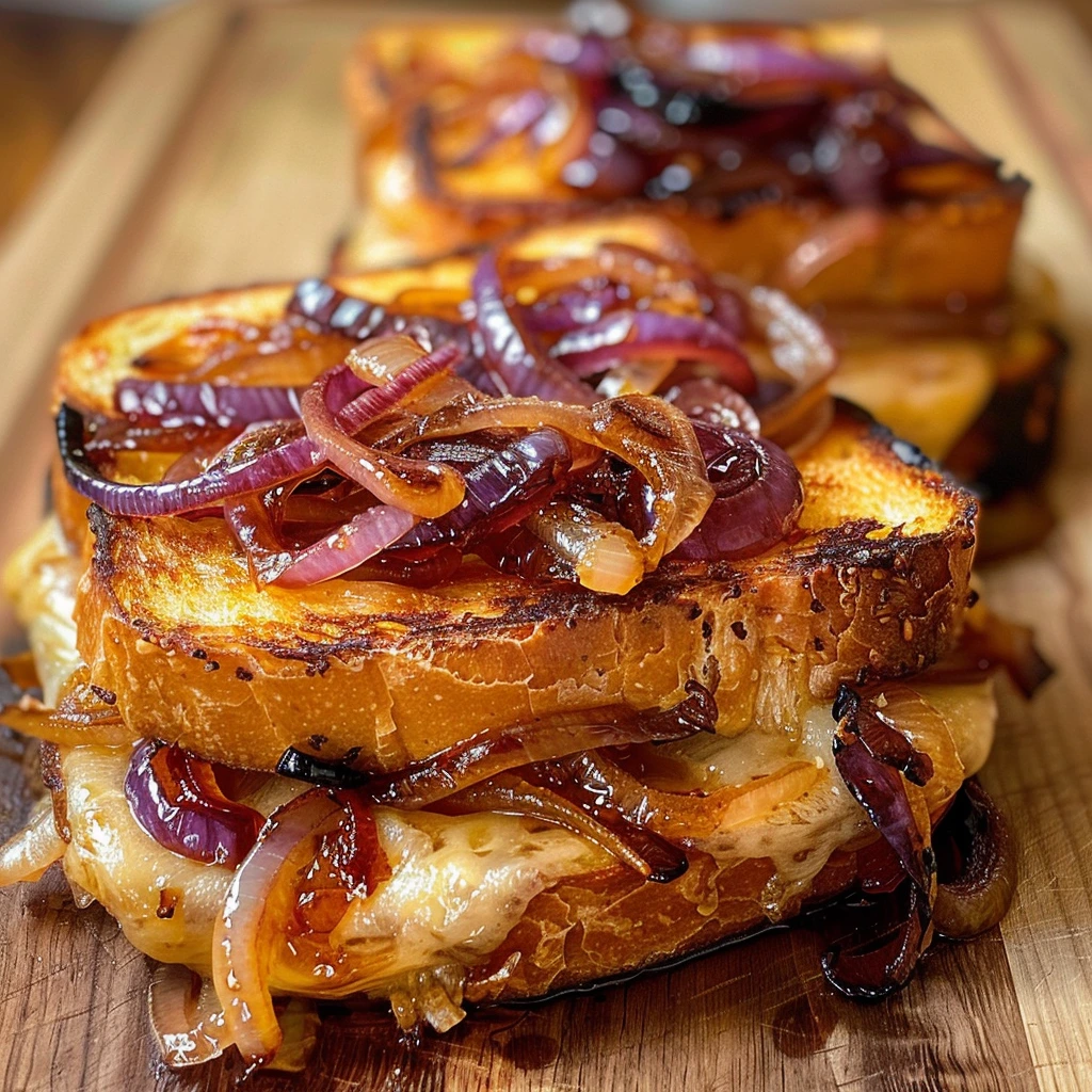 How to Make the Best Croque Candied Red Onions 2 1783461143214 w94y29izxh image