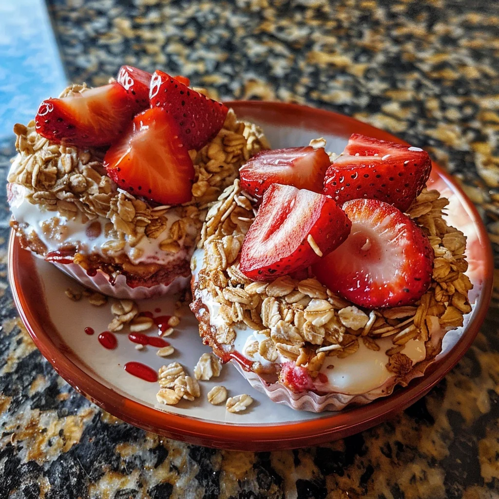 Overnight Oat Cups Strawberry for Dinner Tonight 1 Overnight Oat Cups Strawberry for Dinner Tonight