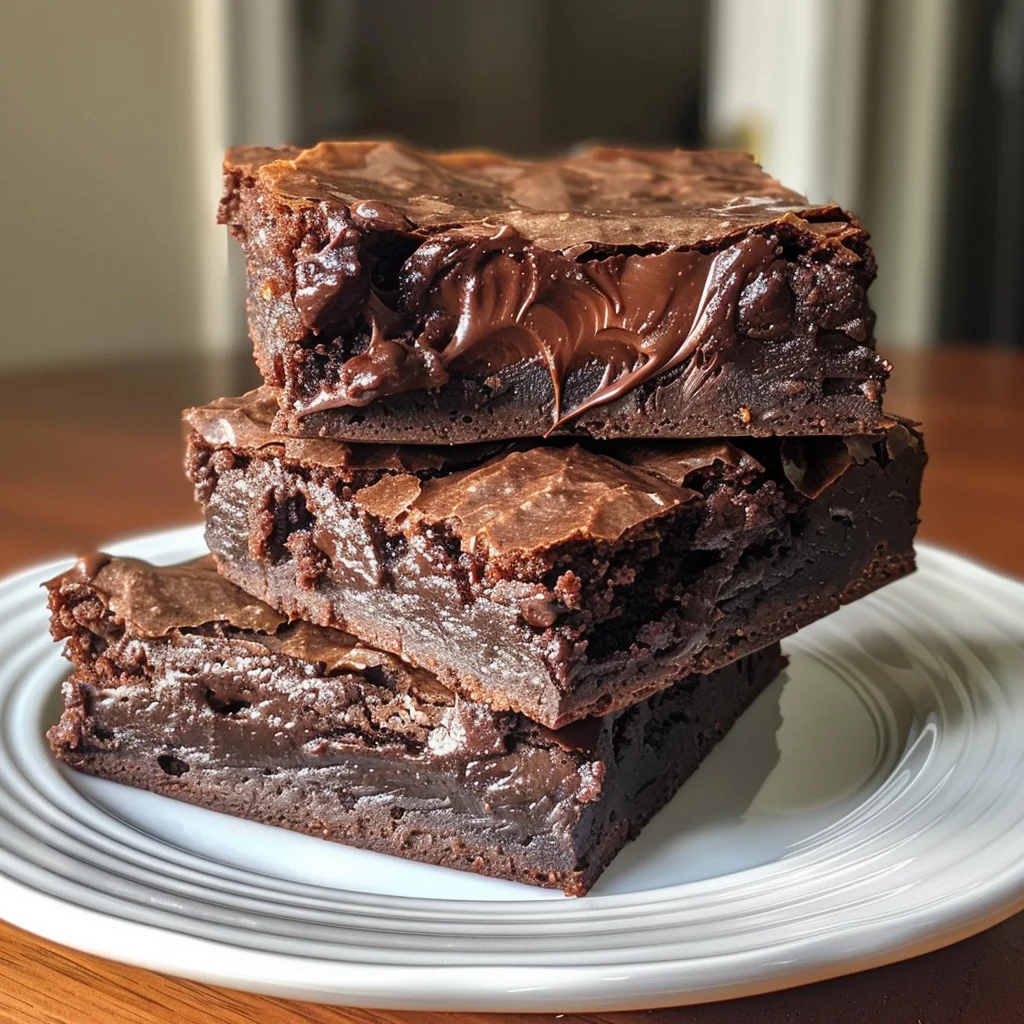 How to Make the Best Fudgy Double Chocolate Brownies