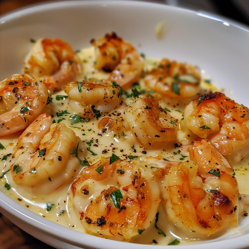 Creamy Garlic Butter Shrimp for Dinner Tonight