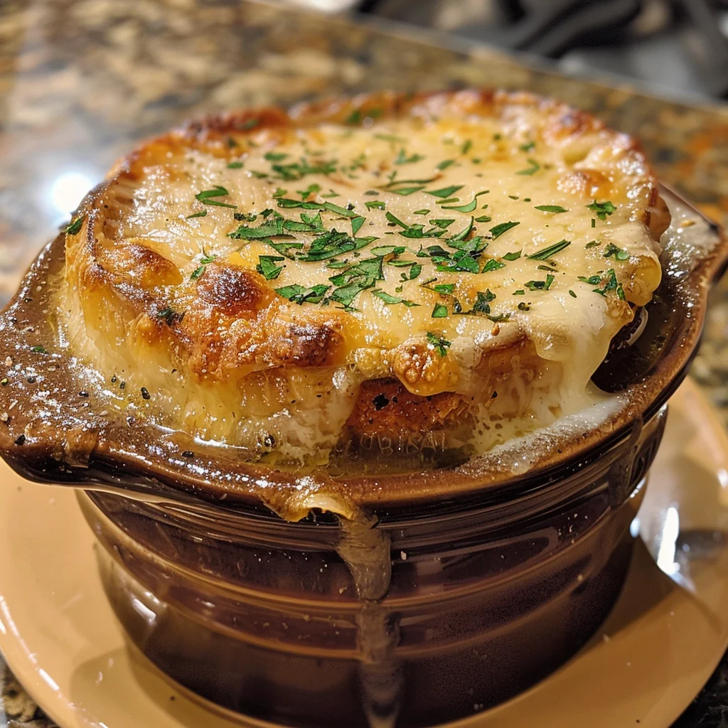 Cozy Crockpot French Onion for the Whole Family