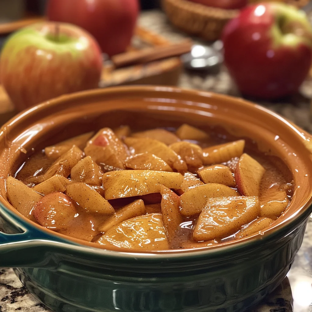 Restaurant-Style Cozy Crockpot Cinnamon Apple