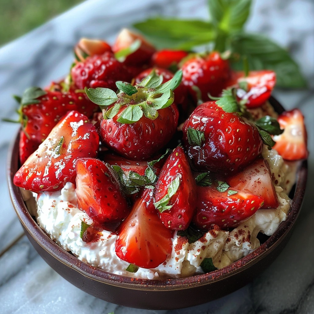Foolproof Roasted Strawberry Whipped Ricotta Recipe