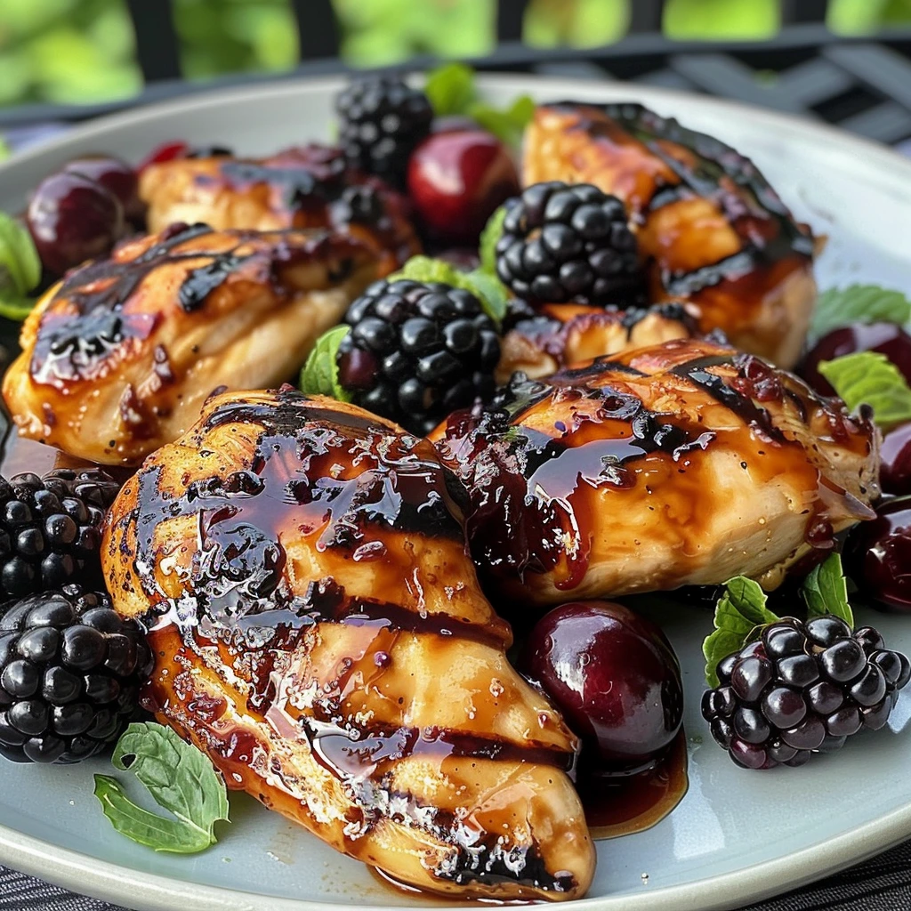 No-Fail Blackberry Balsamic Grilled Chicken Recipe 1 No-Fail Blackberry Balsamic Grilled Chicken Recipe