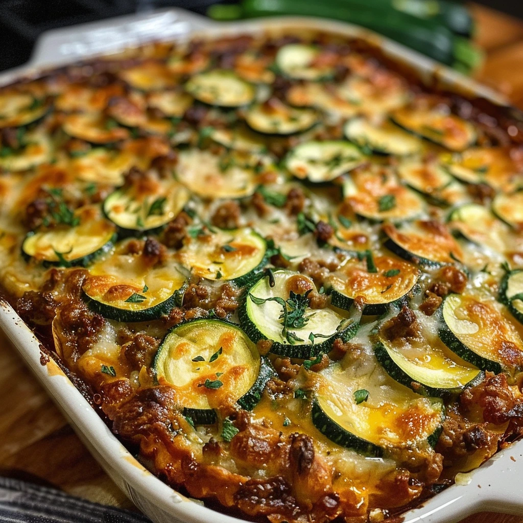 How to Make the Best Ground Beef Zucchini Bake